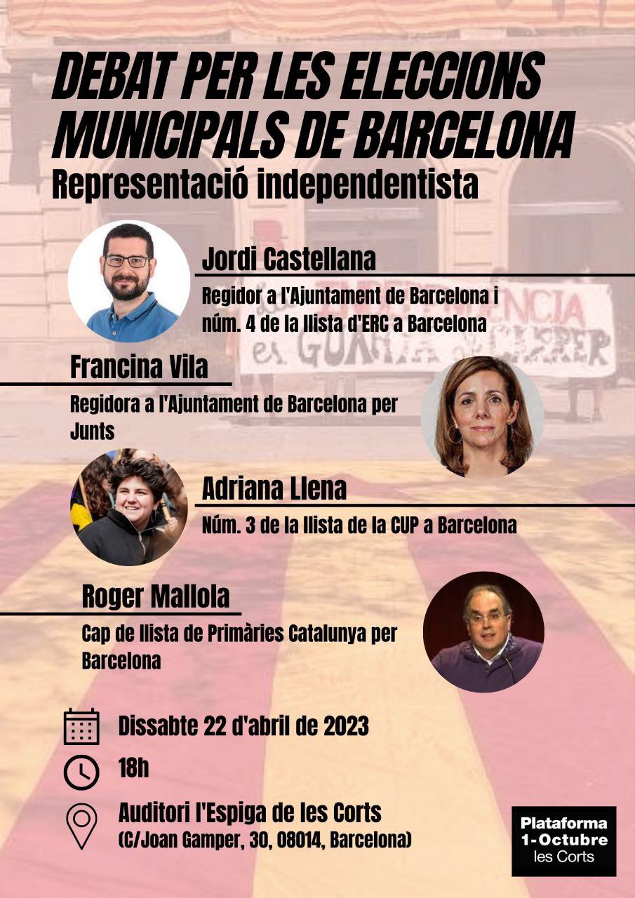 Debat per les eleccions municipals de Barcelona